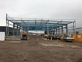 Neubau einer Industriehalle in Mülheim-Kärlich