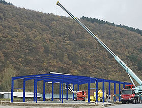Neubau Produktion- und Lagerhalle in Betzdorf